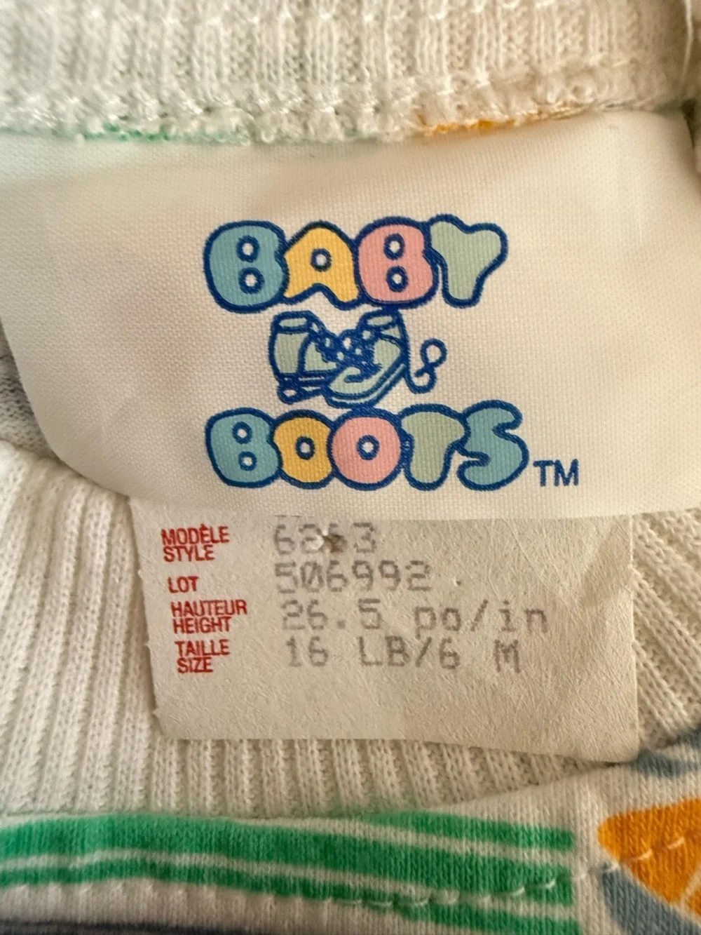 Vintage Baby Boots boy's bubble romper set sailboat embroidery 6 month - Picture 4 of 6